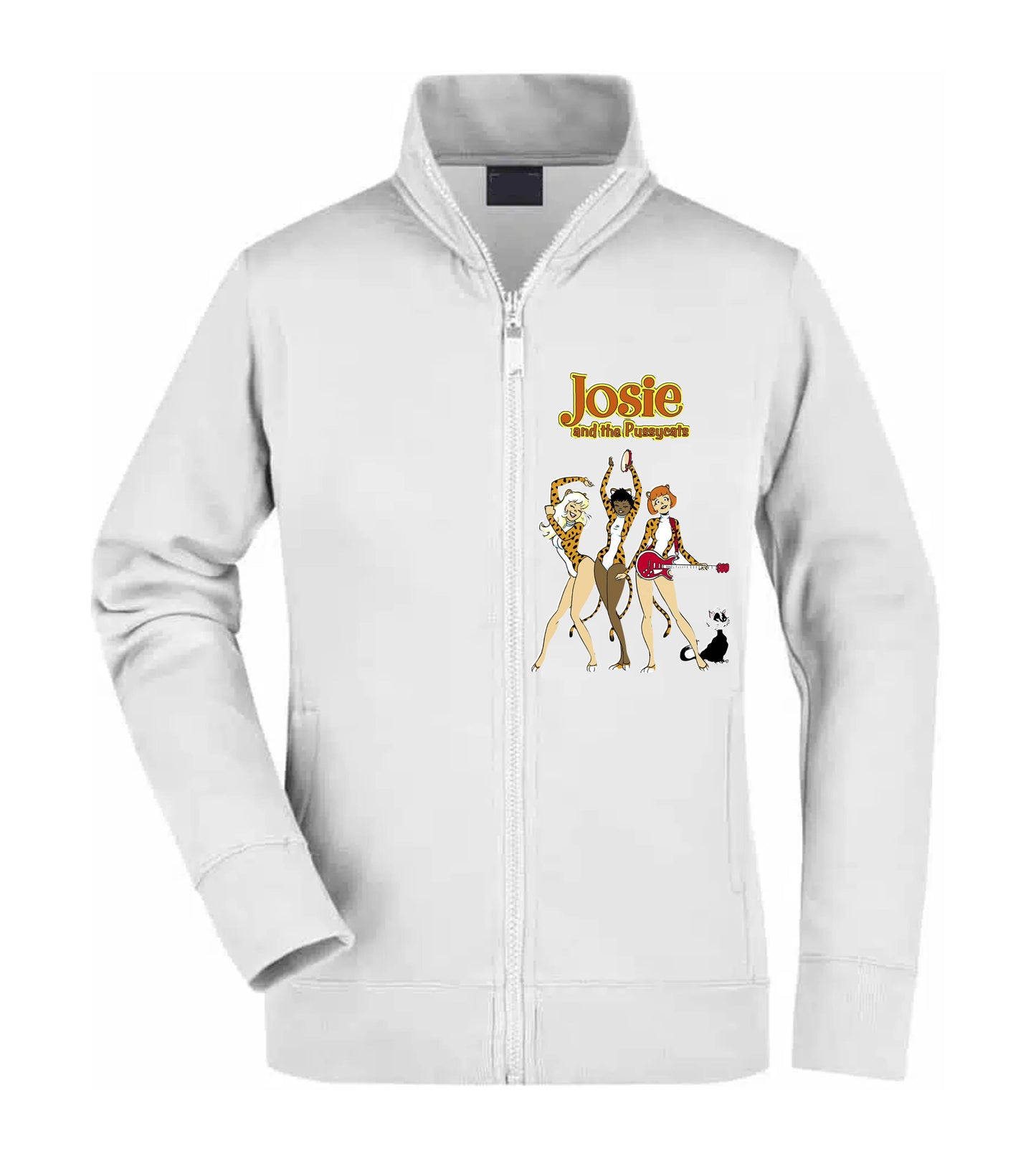 Felpa Unisex Full Zip - JOSIE AND THE PUSSY CATK - Super vestibilità Top qualità