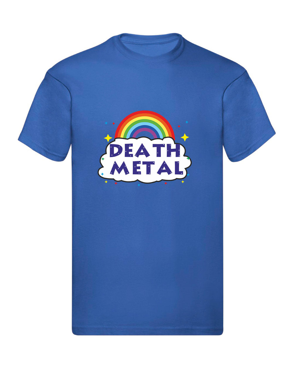 T-Shirt Uomo, Donna & Bambino - DEATH METAL - Maglietta Maglia Tshirt Super vestibilità Top qualità