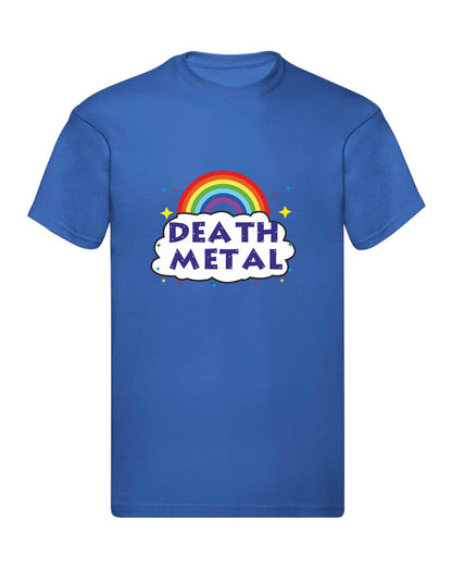 T-Shirt Uomo, Donna & Bambino - DEATH METAL - Maglietta Maglia Tshirt Super vestibilità Top qualità