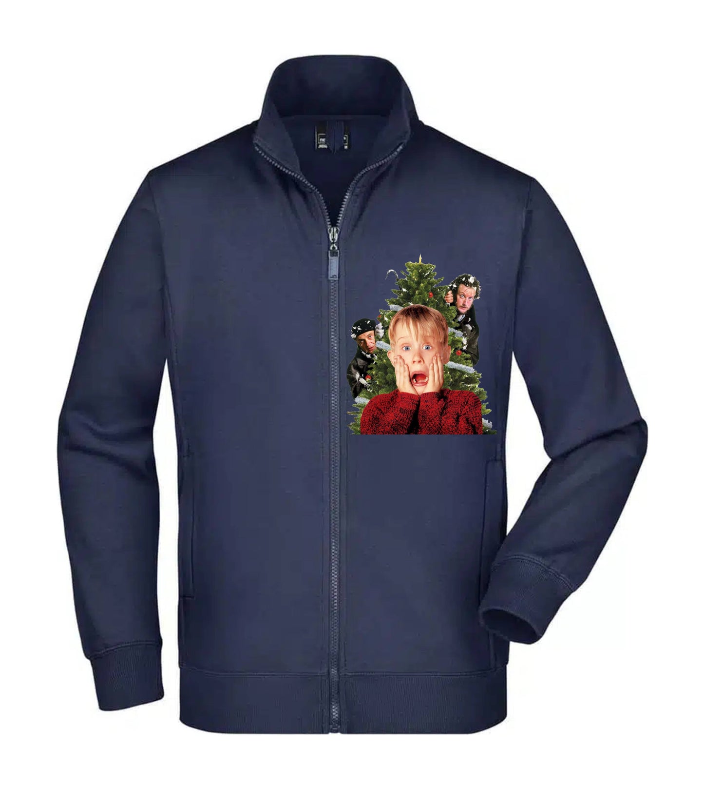 Felpa Unisex Full Zip - MAMMA HO PERSO L'AEREO - Super vestibilità Top qualità
