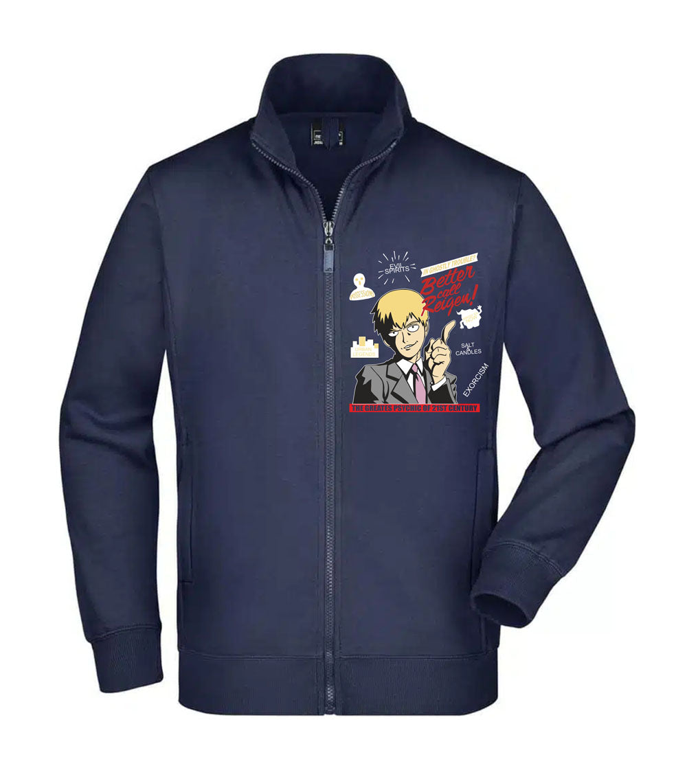 Felpa Unisex Full Zip - ARATAKA REIGEN - Super vestibilità Top qualità - Social Crazy