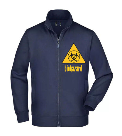 Felpa Unisex Full Zip - BIOHAZARD - Super vestibilità Top qualità