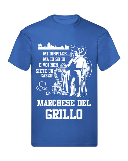 T-Shirt Uomo Donna & Bambino - MARCHESE DEL GRILLO - Maglietta Maglia Tshirt Super vestibilità Top qualità