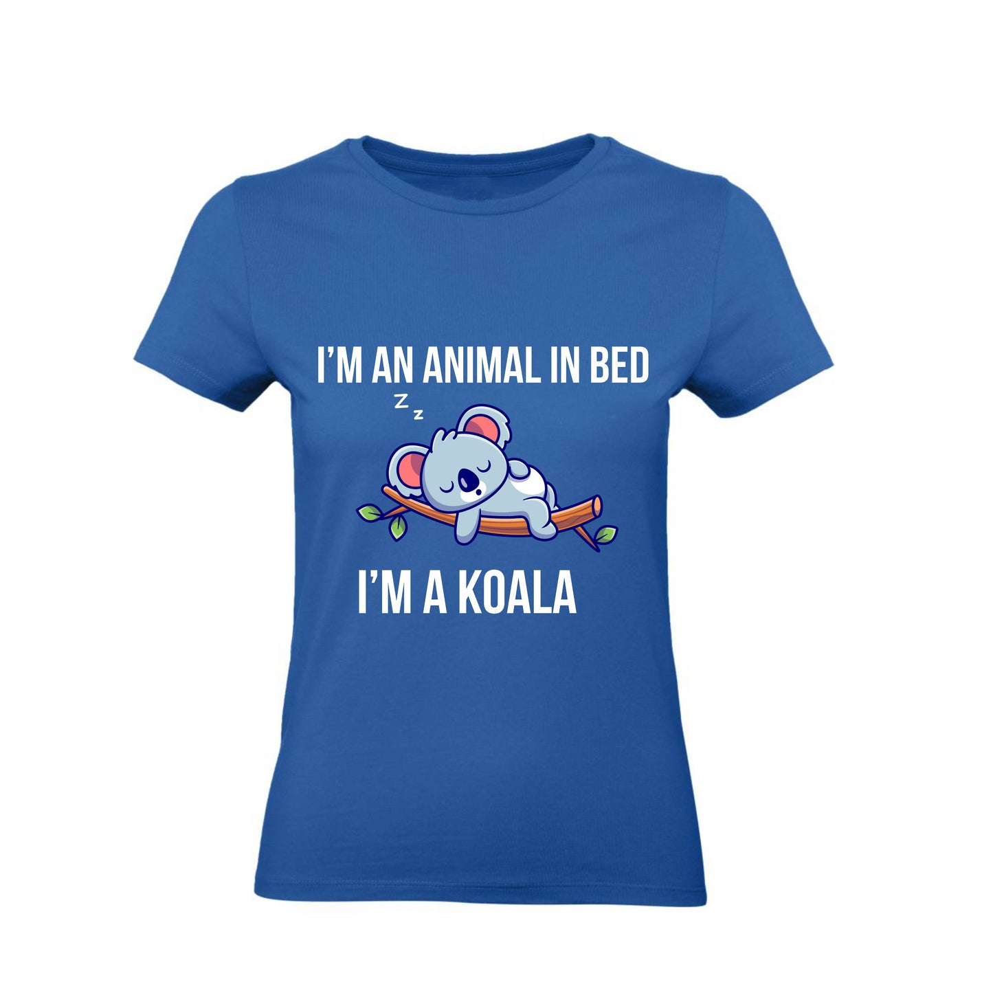 T-Shirt Uomo & Bambino - I'M AN ANIMAL IN BED - Maglietta Maglia Tshirt Super vestibilità Top qualità