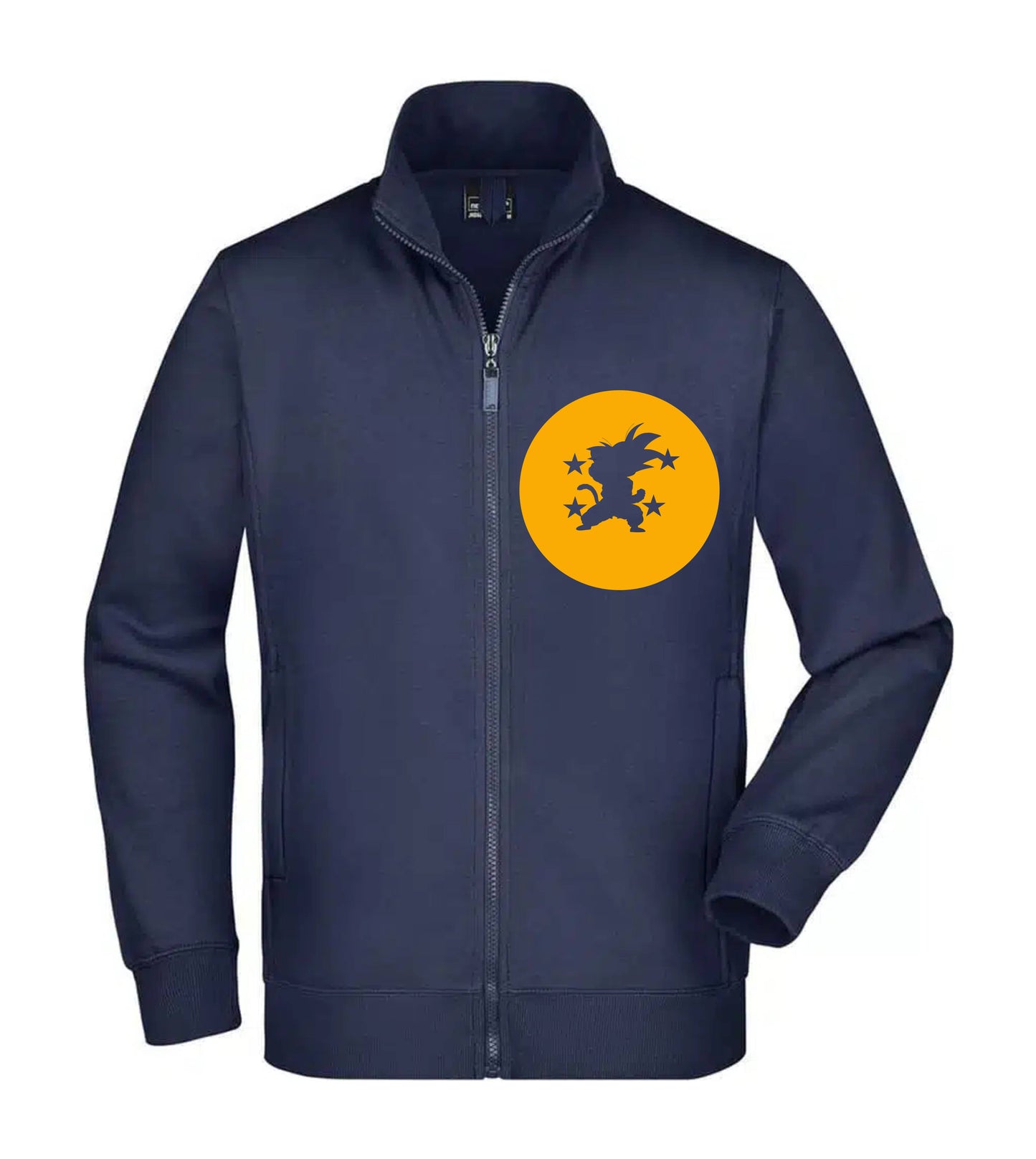 Felpa Unisex Full Zip - GOKU - SFERA DEL DRAGO - Super vestibilità Top qualità