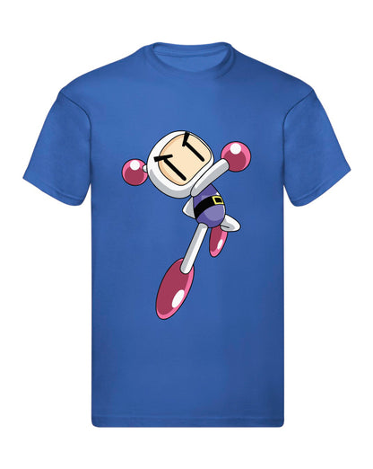 T-Shirt Uomo, Donna & Bambino - BOMBERMAN - Maglietta Maglia Tshirt Super vestibilità Top qualità