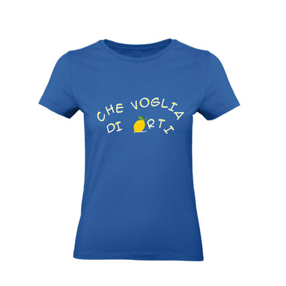 T-Shirt Uomo, Donna & Bambino - CHE VOGLIA DI LIMONARTI - Maglietta Maglia Tshirt Super vestibilità Top qualità