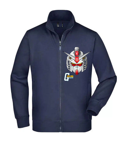 Felpa Unisex Full Zip - GUNDAM HEAD - Super vestibilità Top qualità