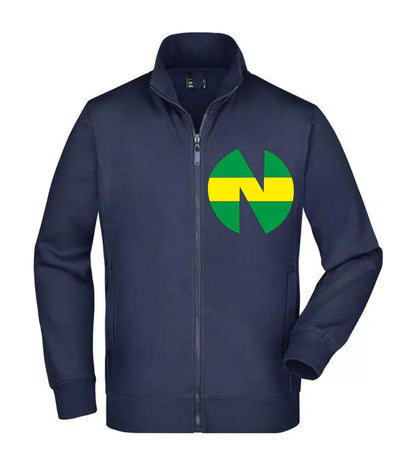 Felpa Unisex Full Zip - NEW TEAM - Super vestibilità Top qualità