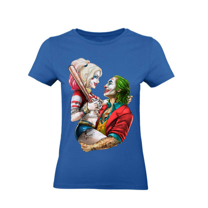 T-Shirt Uomo, Donna & Bambino - HARLEY E JOKER  - Maglietta Maglia Tshirt Super vestibilità Top qualità