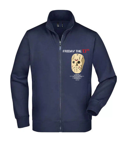 Felpa Unisex Full Zip - FRIDAY THE 13TH - Super vestibilità Top qualità