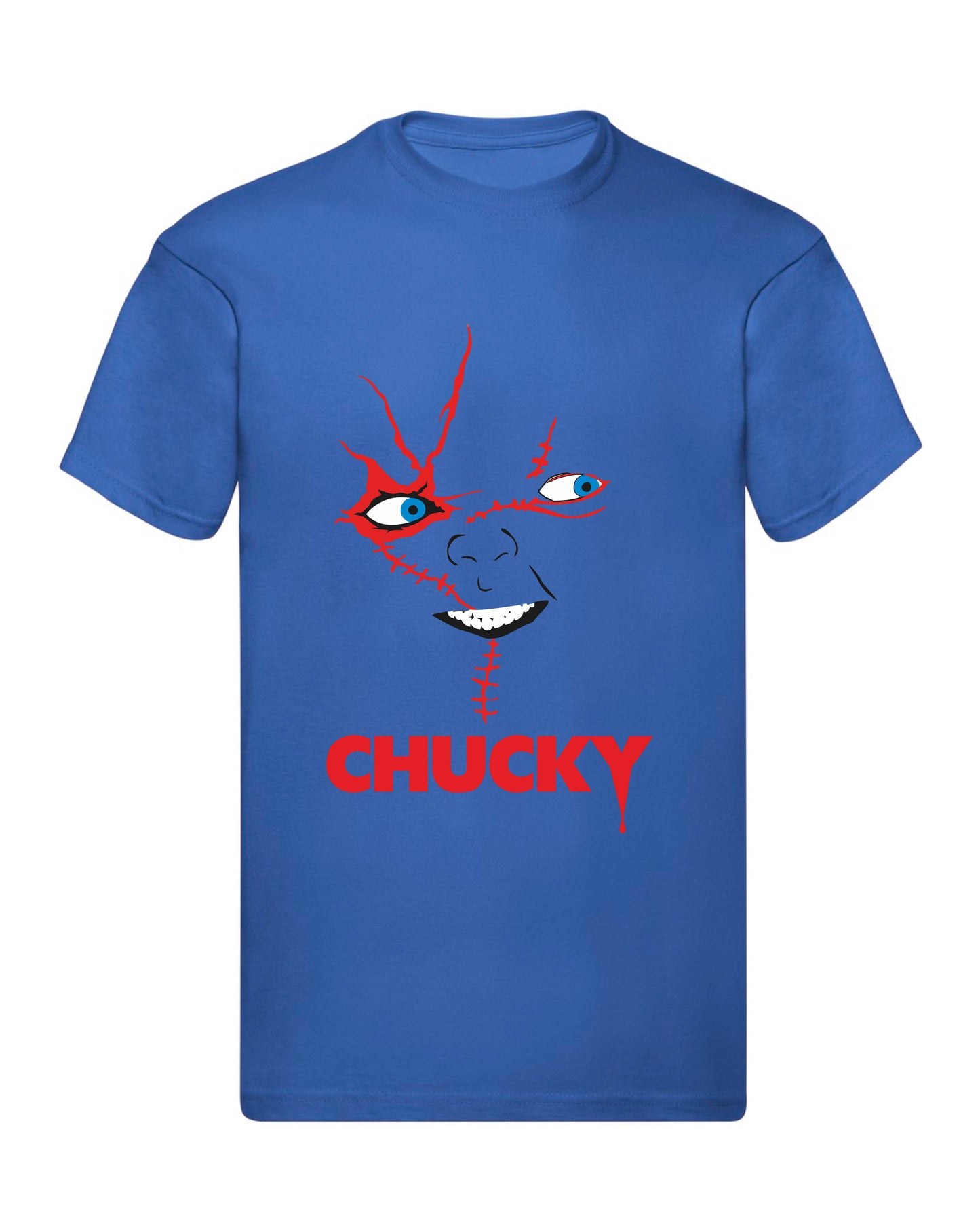 T-Shirt Uomo, Donna & Bambino - CHUCKY - Maglietta Maglia Tshirt Super vestibilità Top qualità