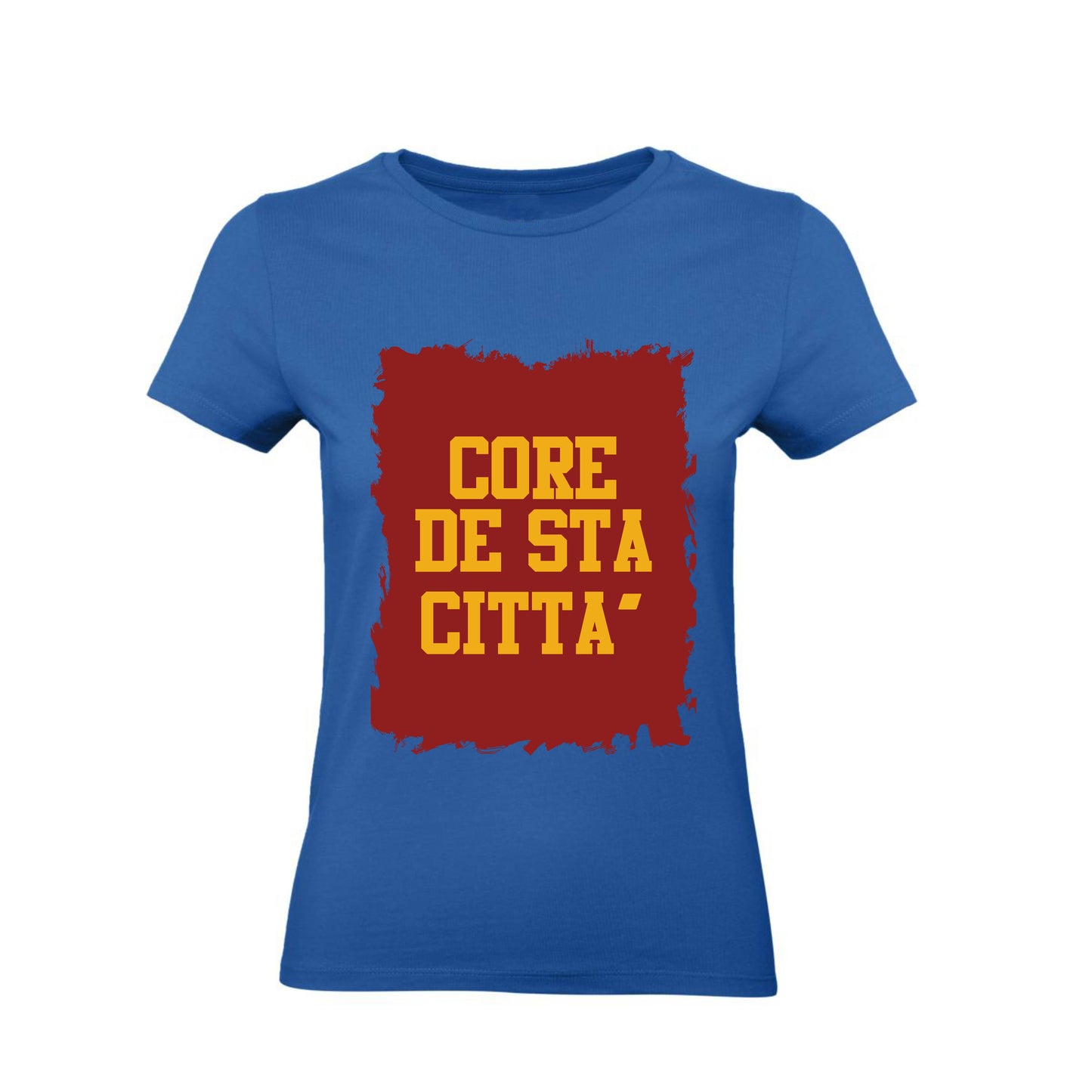 T-Shirt Uomo, Donna & Bambino - CORE DE STA CITTÀ - Maglietta Maglia Tshirt Super vestibilità Top qualità - Social Crazy