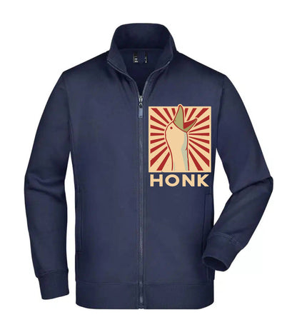 Felpa Unisex Full Zip - HONK - Super vestibilità Top qualità