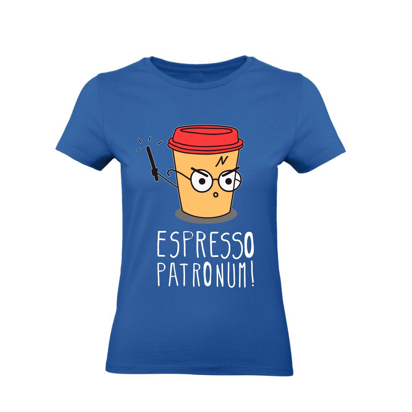 T-Shirt Uomo, Donna & Bambino - ESPRESSO PATRONUM - Maglietta Maglia Tshirt Super vestibilità Top qualità