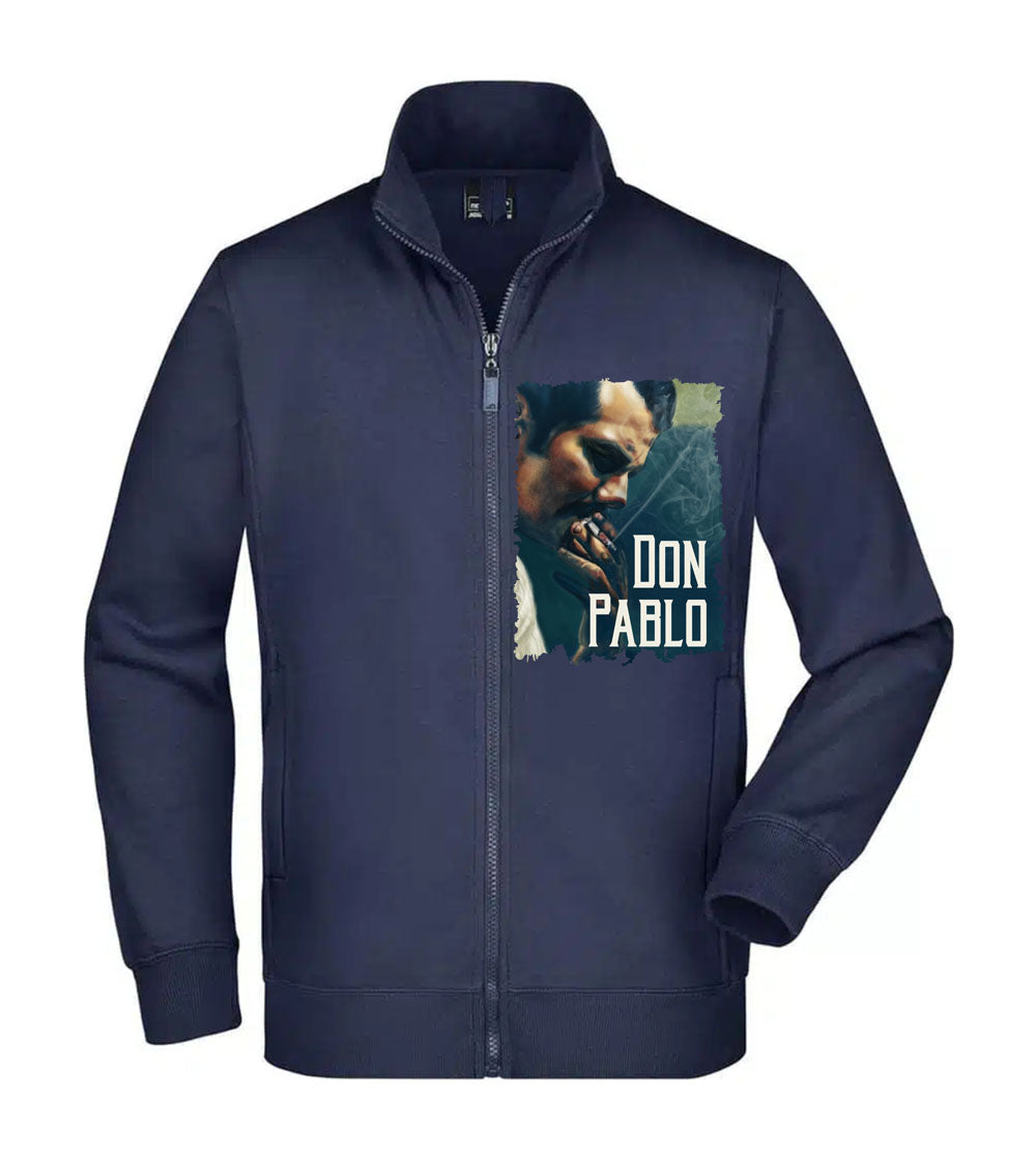 Felpa Unisex Full Zip - DON PABLO - Super vestibilità Top qualità