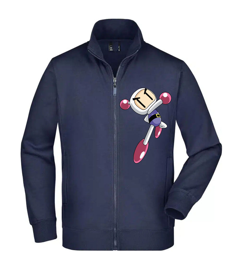 Felpa Unisex Full Zip - BOMBERMAN - Super vestibilità Top qualità