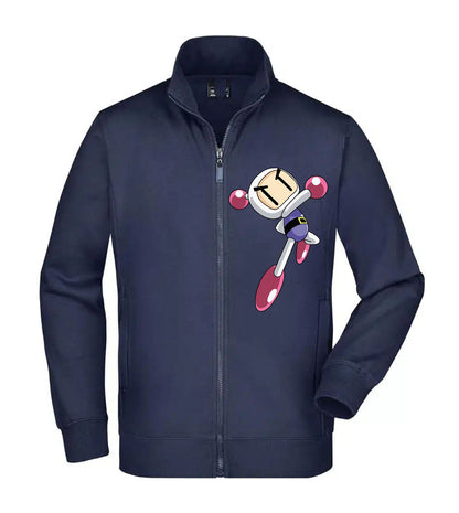 Felpa Unisex Full Zip - BOMBERMAN - Super vestibilità Top qualità