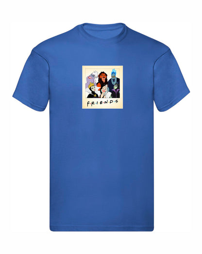 T-Shirt Uomo, Donna & Bambino - CATTIVI AMICI - Maglietta Maglia Tshirt Super vestibilità Top qualità