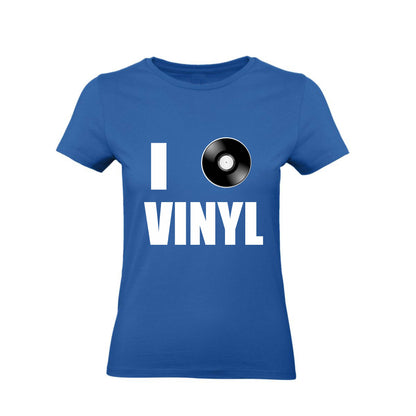 T-Shirt Uomo, Donna & Bambino - I LOVE VINYLS - Maglietta Maglia Tshirt Super vestibilità Top qualità