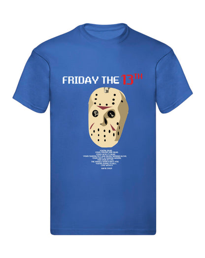 T-Shirt Uomo, Donna & Bambino - FRIDAY THE 13TH - Maglietta Maglia Tshirt Super vestibilità Top qualità