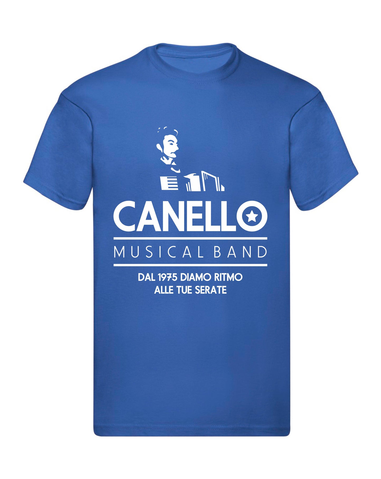 T-Shirt Uomo, Donna & Bambino - CANELLO MUSICAL BAND - Maglietta Maglia Tshirt Super vestibilità Top qualità