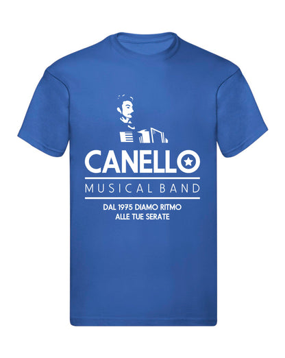 T-Shirt Uomo, Donna & Bambino - CANELLO MUSICAL BAND - Maglietta Maglia Tshirt Super vestibilità Top qualità