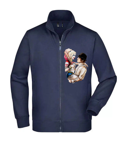 Felpa Unisex Full Zip - HARLEY E ALEX - Super vestibilità Top qualità