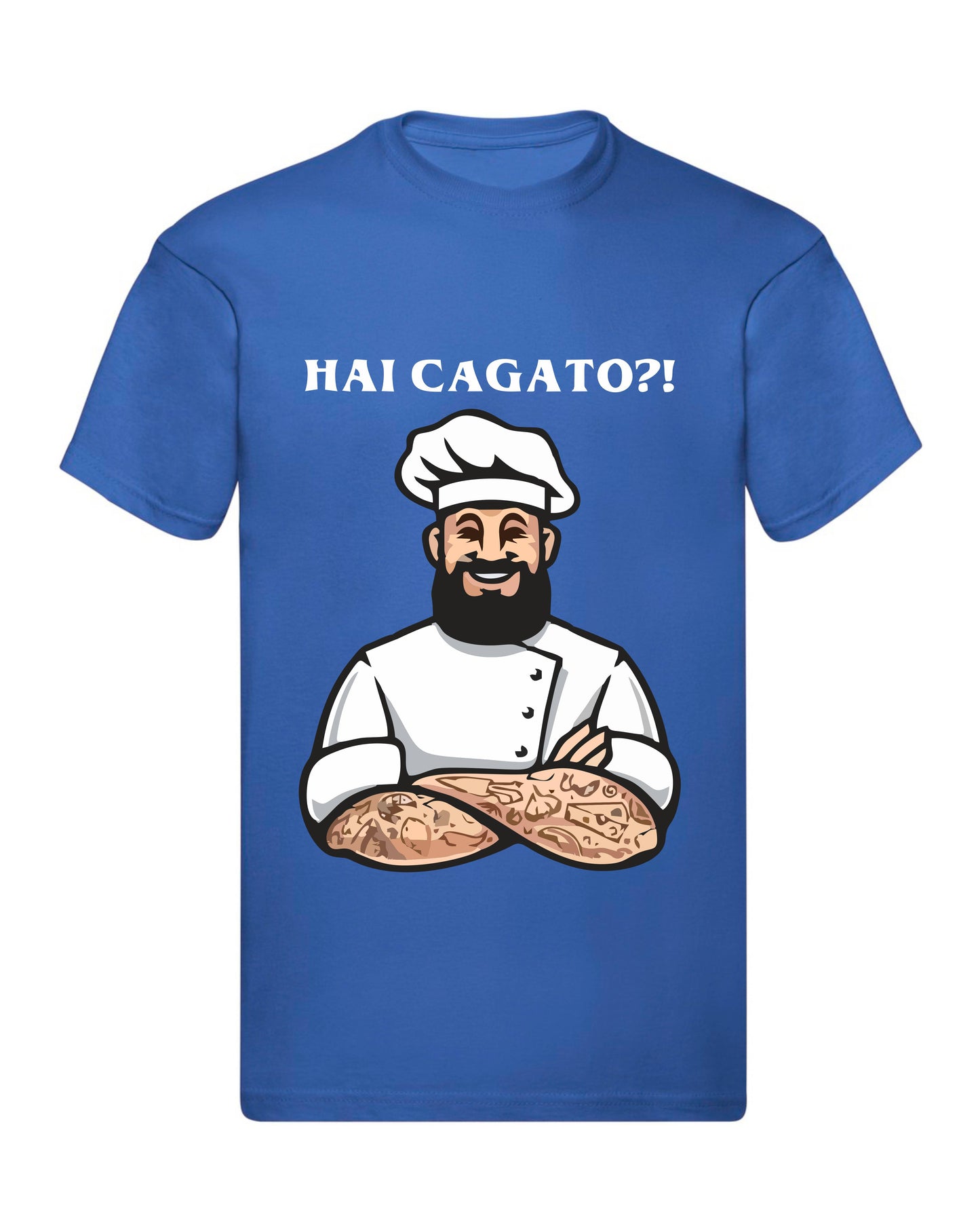 T-Shirt Uomo, Donna & Bambino - HAI CAGATO?  - Maglietta Maglia Tshirt Super vestibilità Top qualità