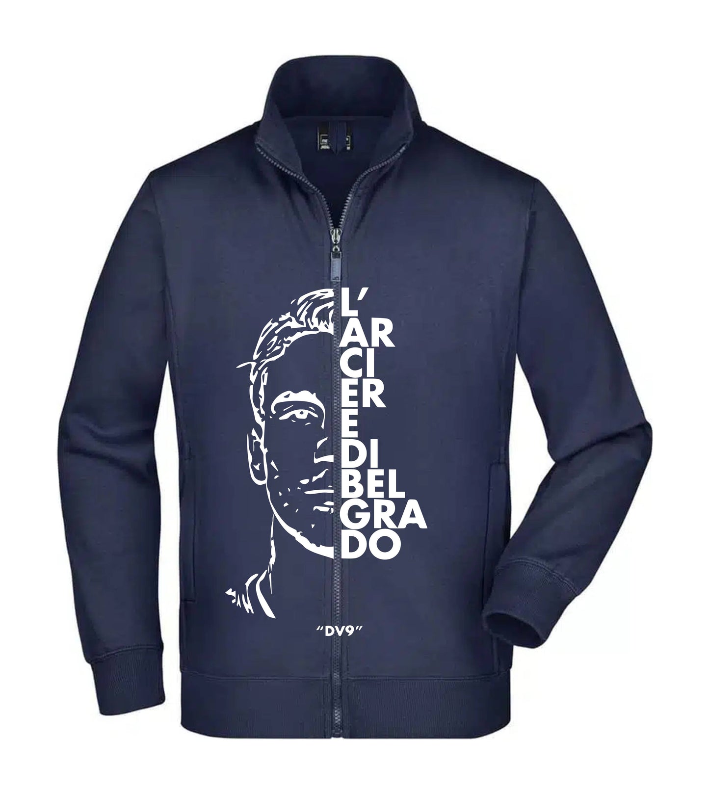 Felpa Unisex Full Zip - L'ARCIERE DEL BELGRADO - Super vestibilità Top qualità