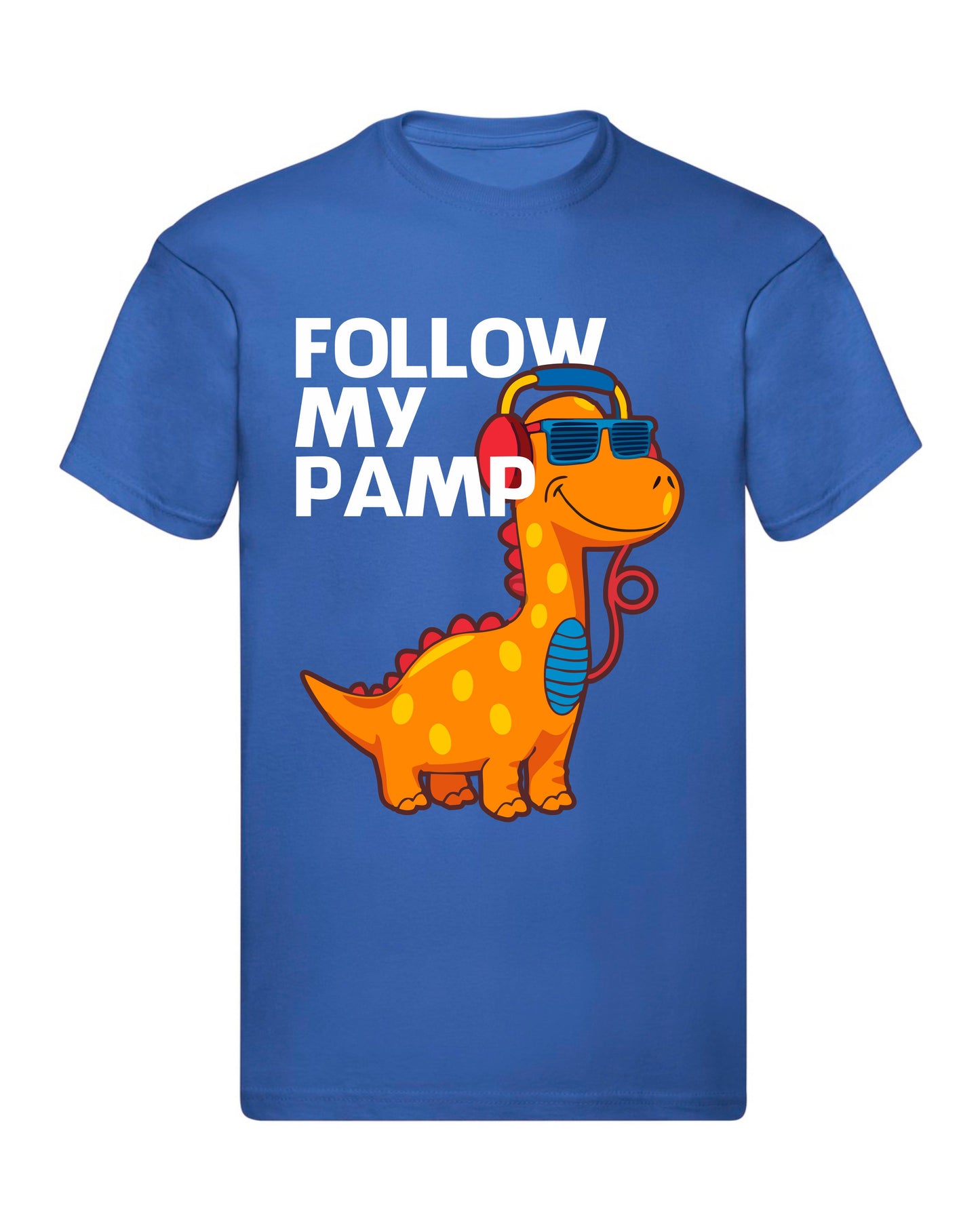 T-Shirt Uomo, Donna & Bambino - FOLLOW MY PUMP - Maglietta Maglia Tshirt Super vestibilità Top qualità