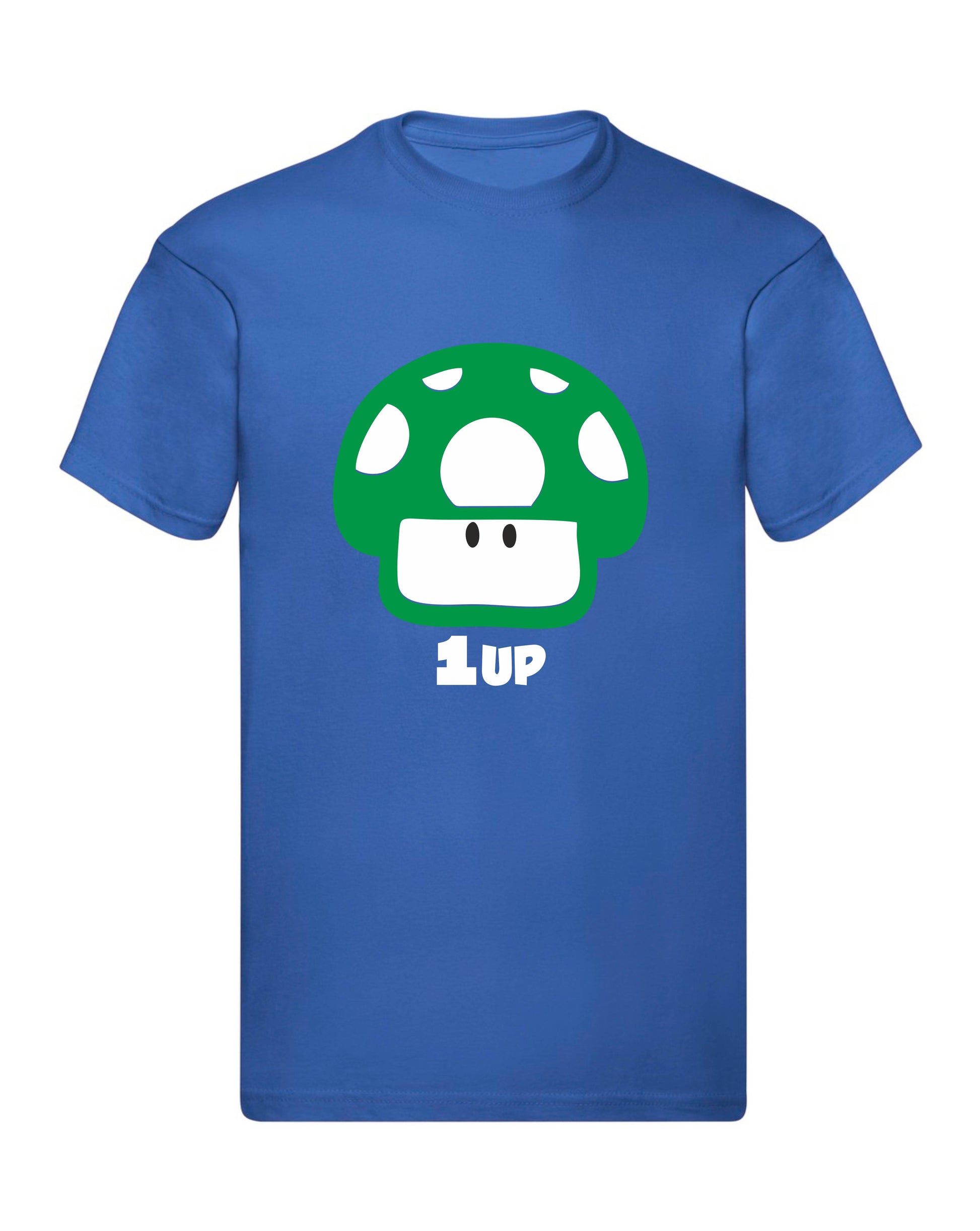 T-Shirt Uomo, Donna & Bambino - 1 UP - Maglietta Maglia Tshirt Super vestibilità Top qualità - Social Crazy