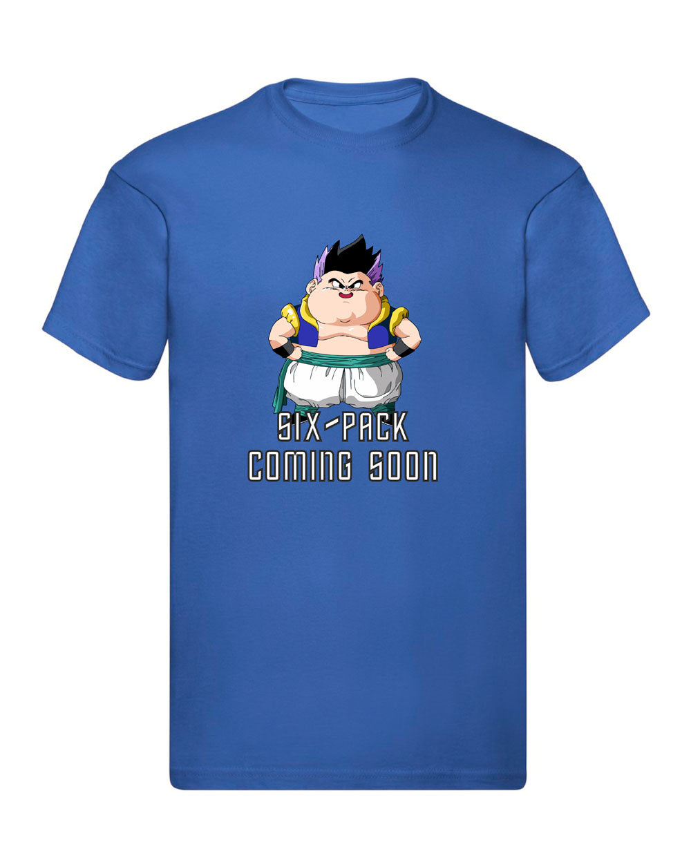 T-Shirt Uomo, Donna & Bambino - GOTENKS - SIX PACK - Maglietta Maglia Tshirt Super vestibilità Top qualità