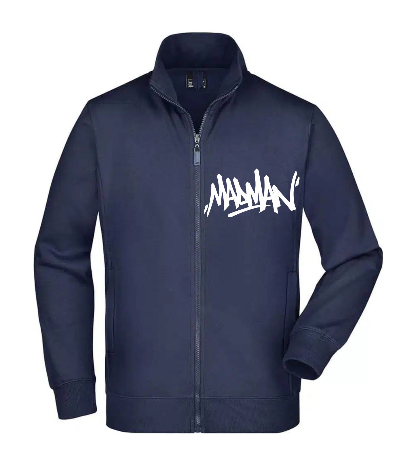 Felpa Unisex Full Zip - MADMAN - Super vestibilità Top qualità