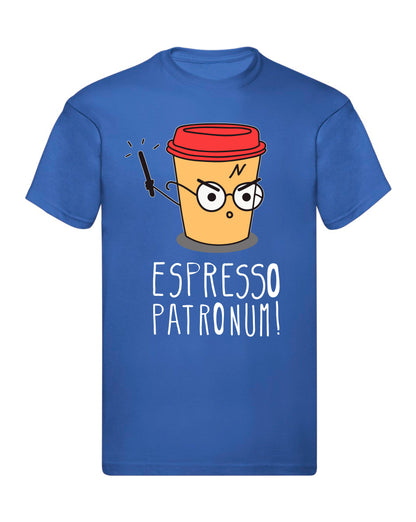 T-Shirt Uomo, Donna & Bambino - ESPRESSO PATRONUM - Maglietta Maglia Tshirt Super vestibilità Top qualità