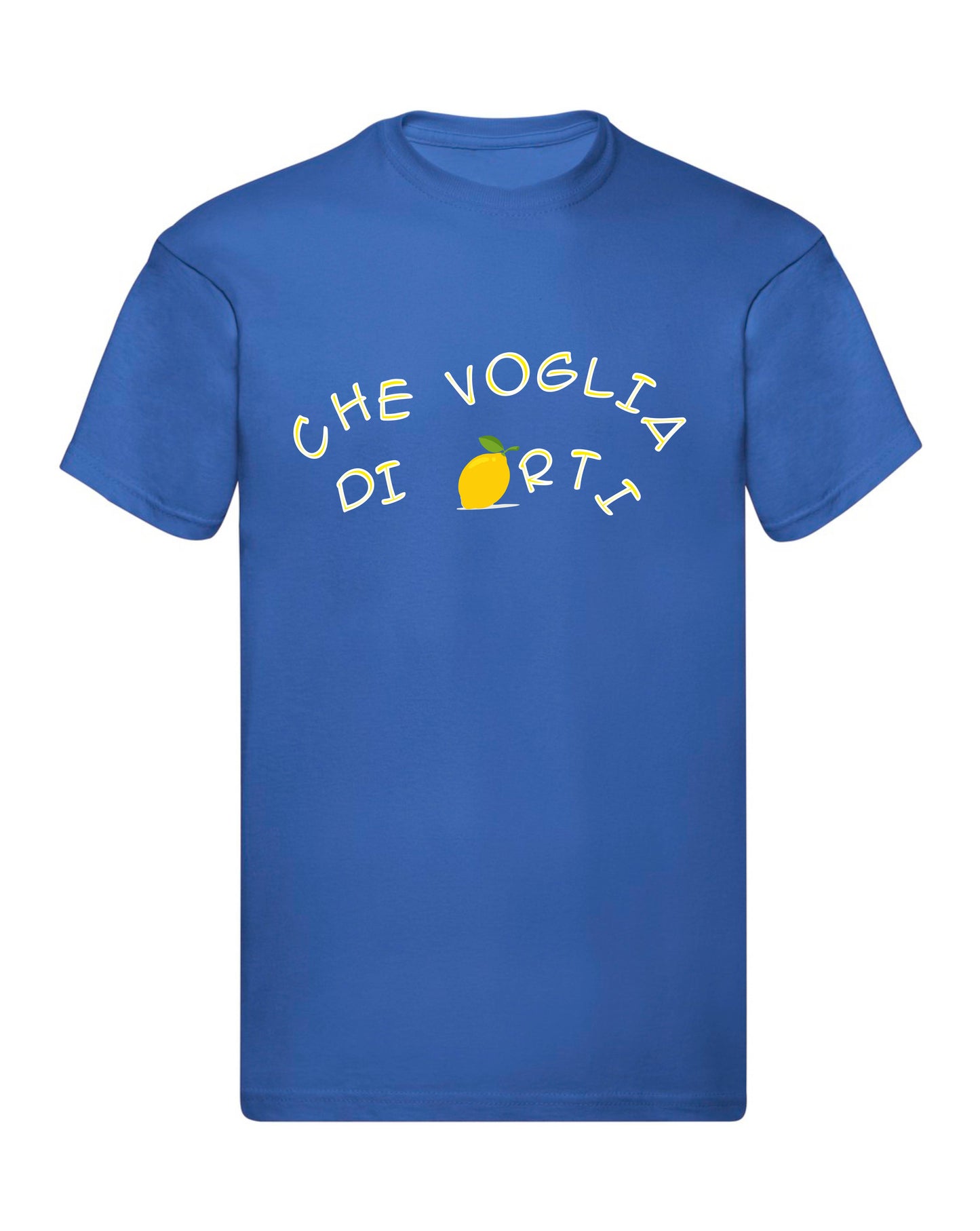 T-Shirt Uomo, Donna & Bambino - CHE VOGLIA DI LIMONARTI - Maglietta Maglia Tshirt Super vestibilità Top qualità