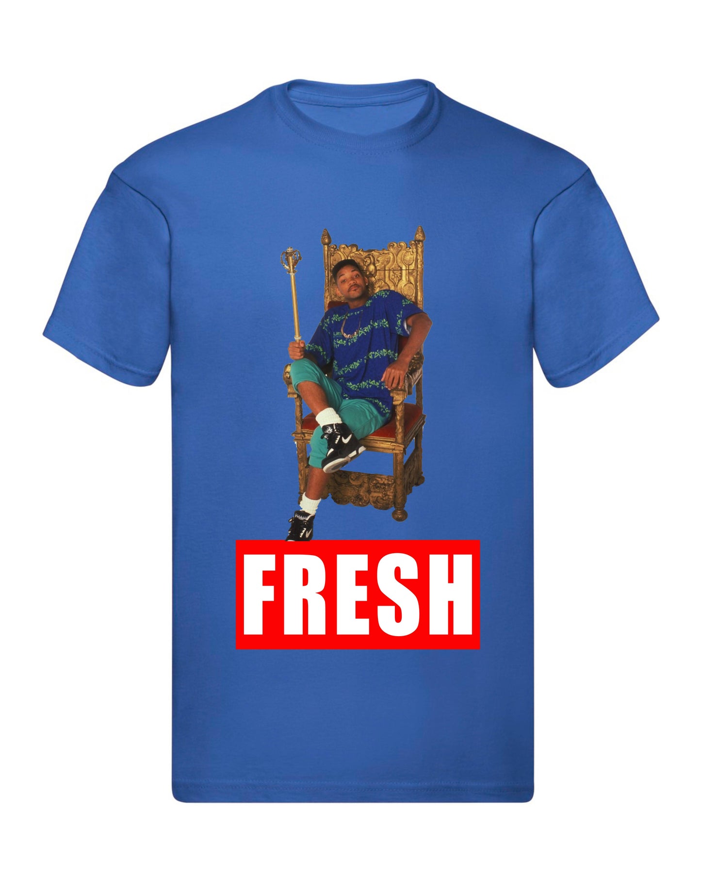 T-Shirt Uomo & Bambino - FRESH BEL AIR - Maglietta Maglia Tshirt Super vestibilità Top qualità - Social Crazy