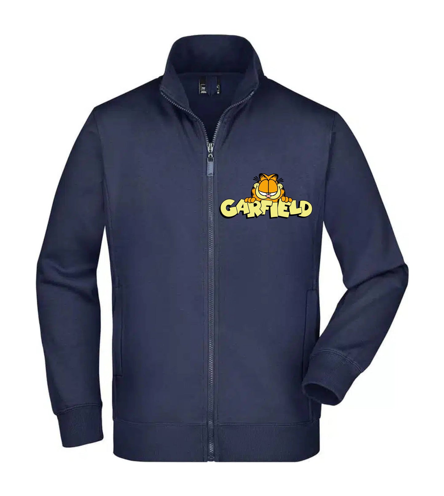 Felpa Unisex Full Zip - GARFIELD - Super vestibilità Top qualità