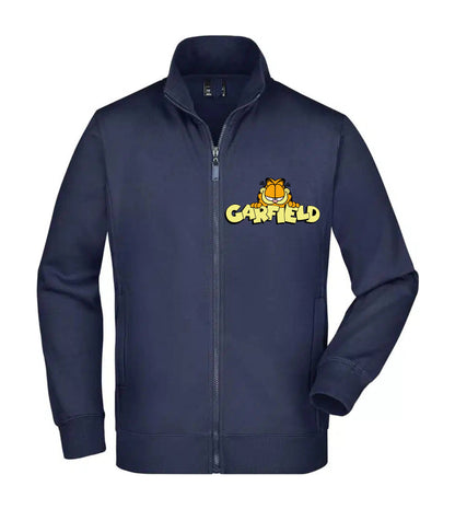 Felpa Unisex Full Zip - GARFIELD - Super vestibilità Top qualità