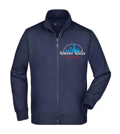 Felpa Unisex Full Zip - BREAKING BAD WALT DISNEY - Super vestibilità Top qualità - Social Crazy