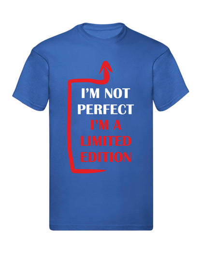 T-Shirt Uomo & Bambino - I'M LIMITED EDITION - Maglietta Maglia Tshirt Super vestibilità Top qualità