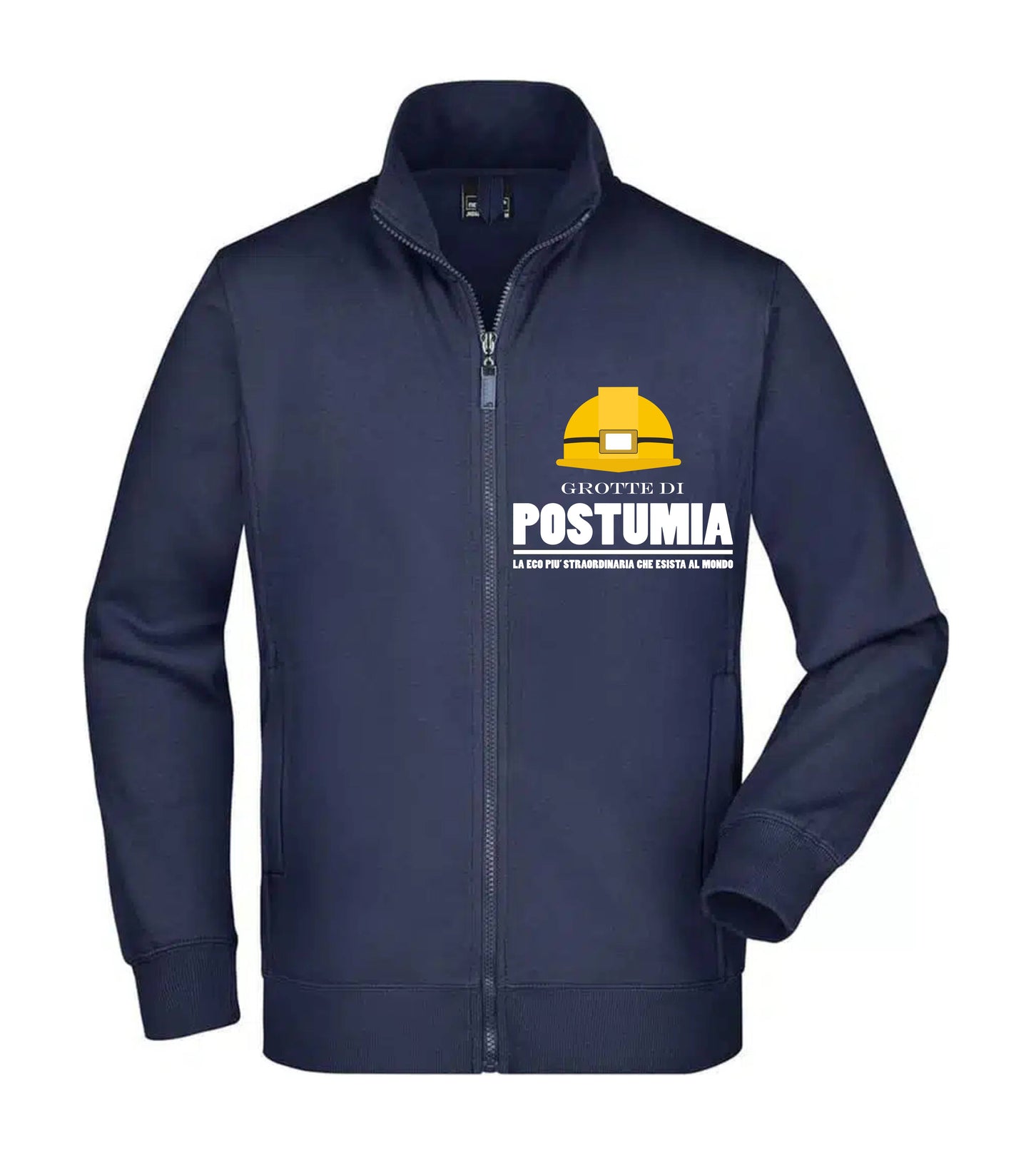 Felpa Unisex Full Zip - GROTTE DI POSTUMIA - Super vestibilità Top qualità