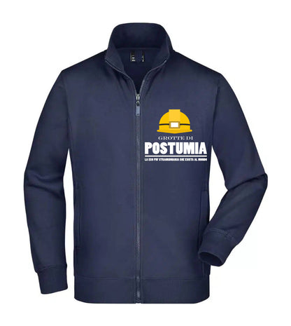 Felpa Unisex Full Zip - GROTTE DI POSTUMIA - Super vestibilità Top qualità