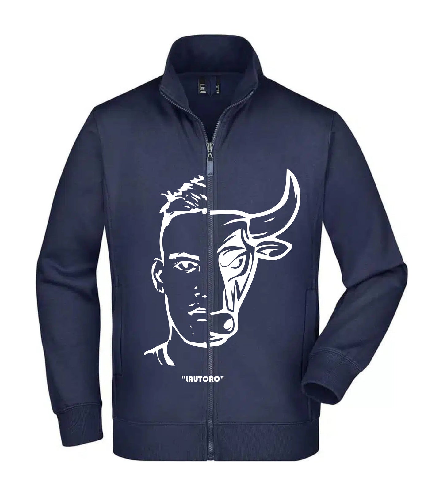 Felpa Unisex Full Zip - LAUTORO - Super vestibilità Top qualità