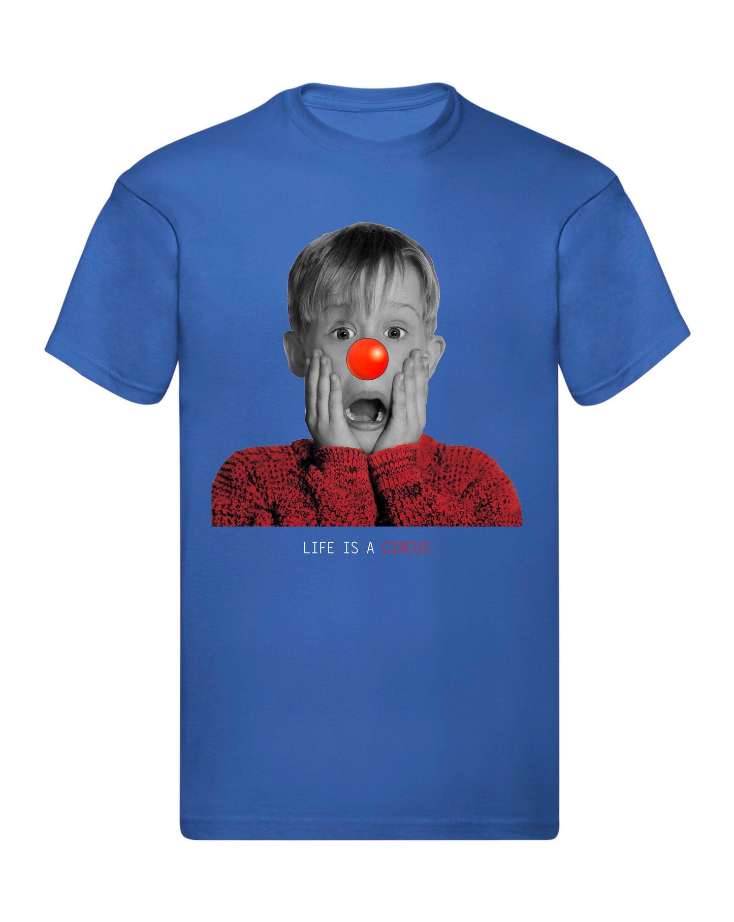 T-Shirt Uomo Donna & Bambino - MAMMA CIRCUS - Maglietta Maglia Tshirt Super vestibilità Top qualità