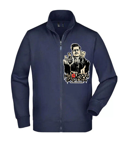 Felpa Unisex Full Zip - BASTARDI SENZA GLORIA - Super vestibilità Top qualità