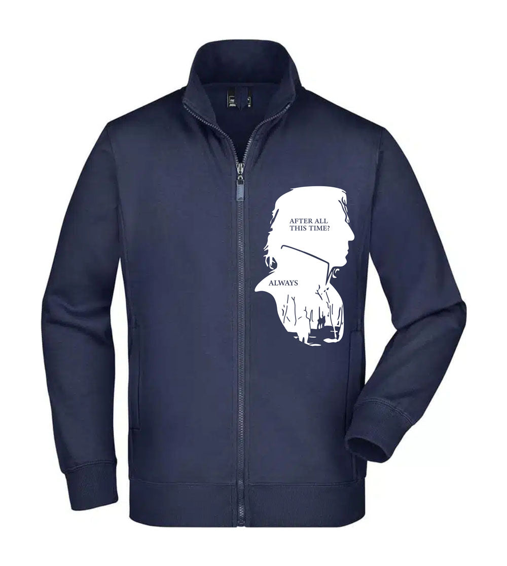 Felpa Unisex Full Zip - AFTER ALL THIS TIME - Super vestibilità Top qualità - Social Crazy