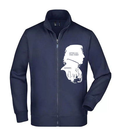 Felpa Unisex Full Zip - AFTER ALL THIS TIME - Super vestibilità Top qualità - Social Crazy