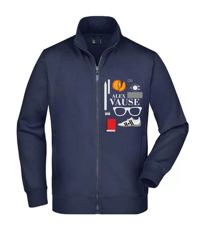 Felpa Unisex Full Zip - ALEX VAUSE - Super vestibilità Top qualità - Social Crazy