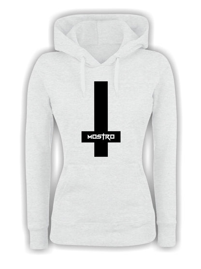 Felpa con cappuccio UOMO, DONNA & BAMBIN - MOSTRO CROCE - Super vestibilità Top qualità